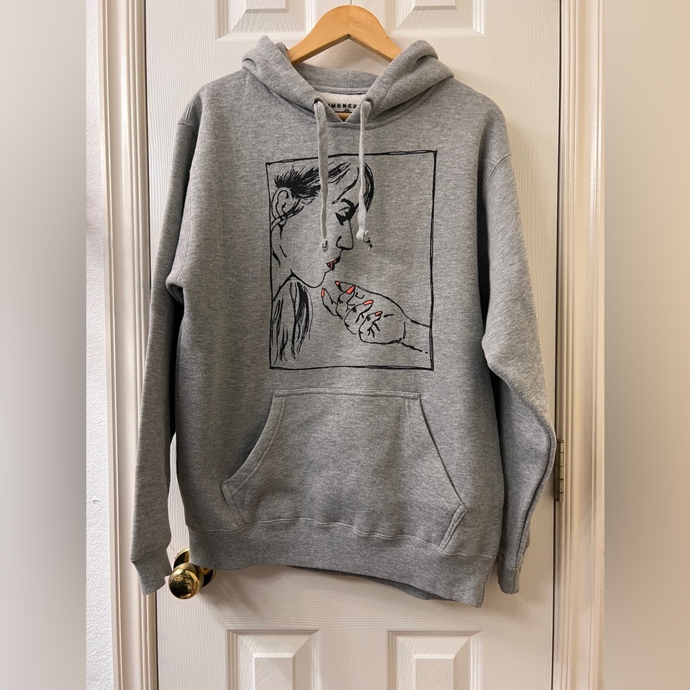Connor Franta Common Culture Grey Graphic Hoodie